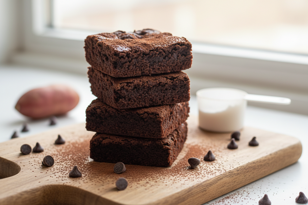 Sweet Potato Brownies That Work as Hard as You Do