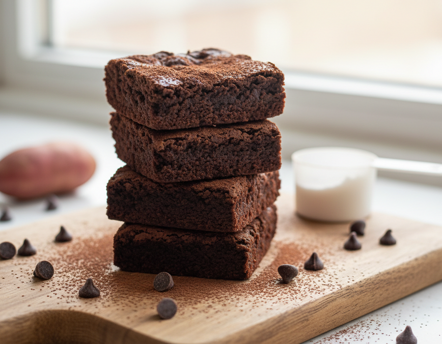 Sweet Potato Brownies That Work as Hard as You Do