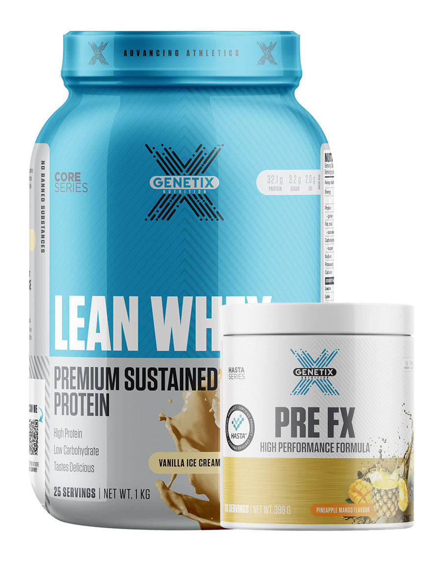 Lean Whey 1kg and Pre FX for $119.95 by Genetix Feature Image