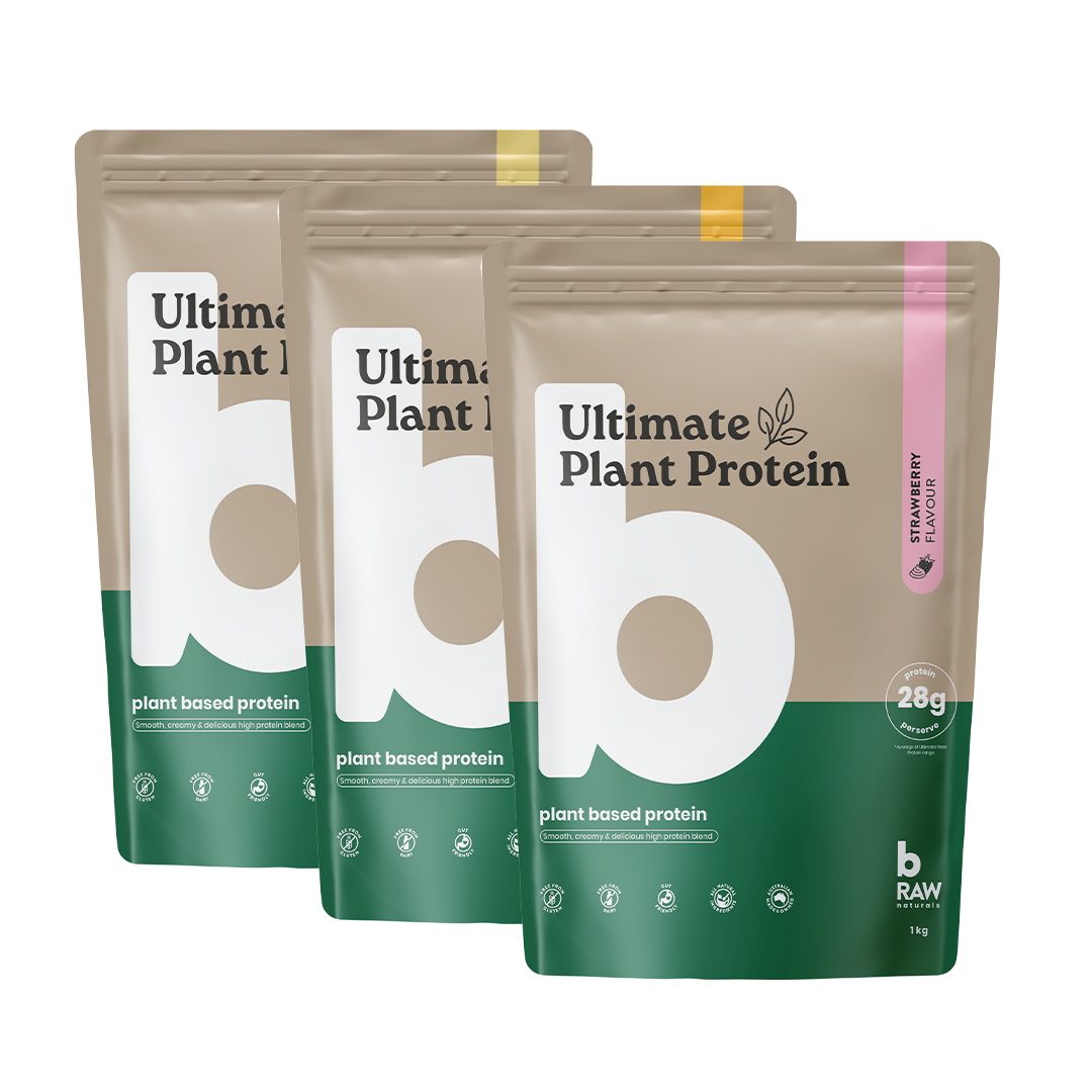 Plant Protein Triple Stack (1kg) by bRaw Feature Image