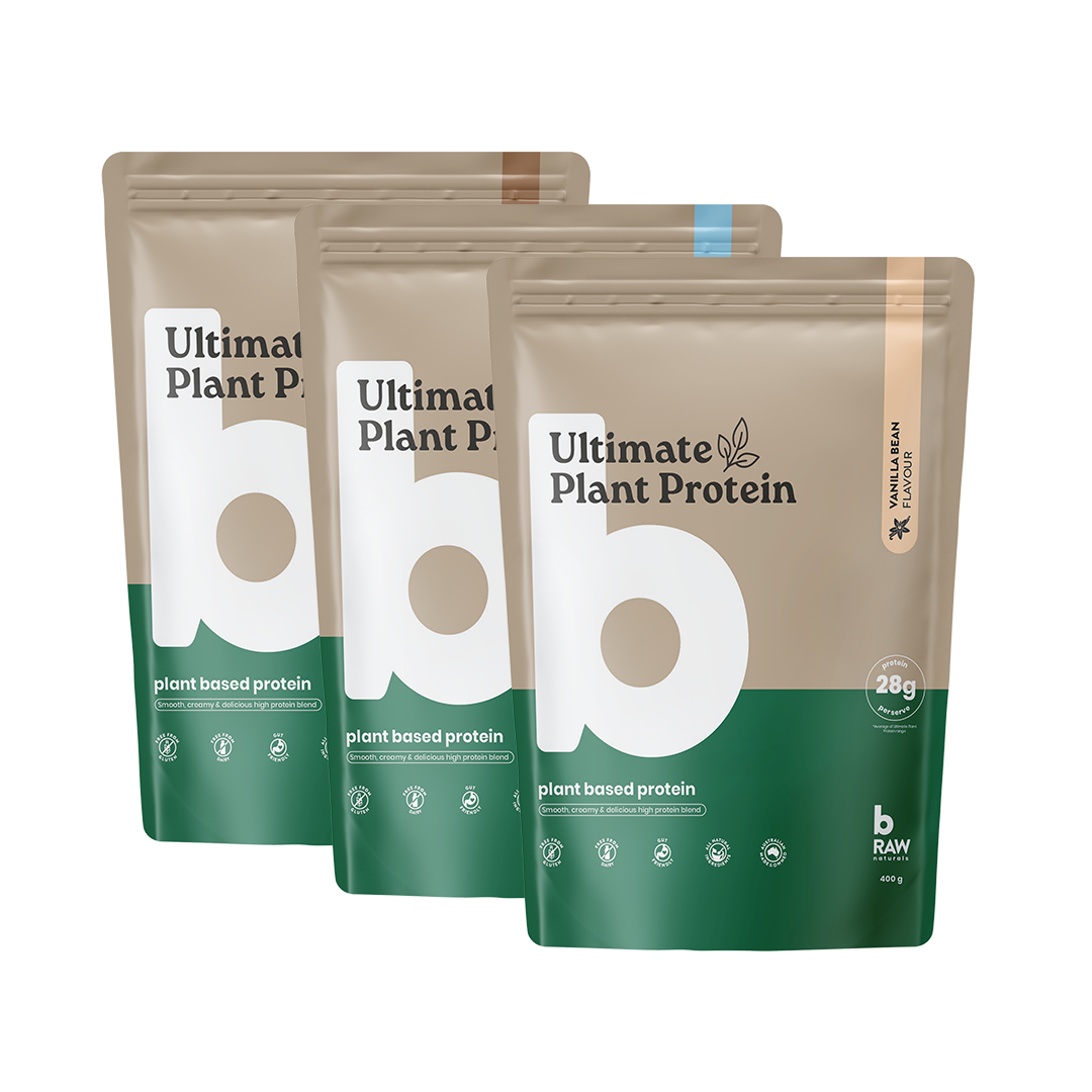 Plant Protein Triple Stack (400g) by bRaw Feature Image