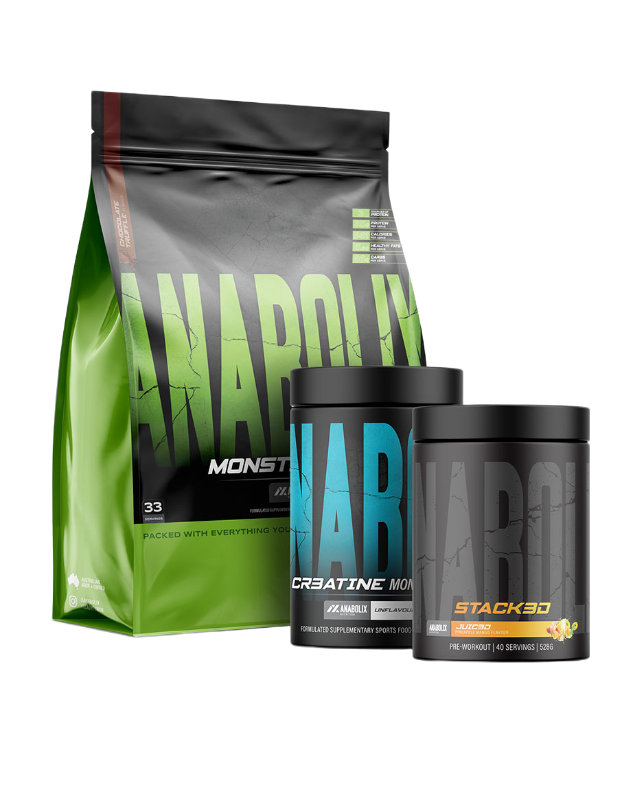 Build Muscle Mass Stack by Anabolix Nutrition Feature Image